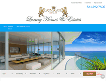 Tablet Screenshot of lyonsgaterealty.com